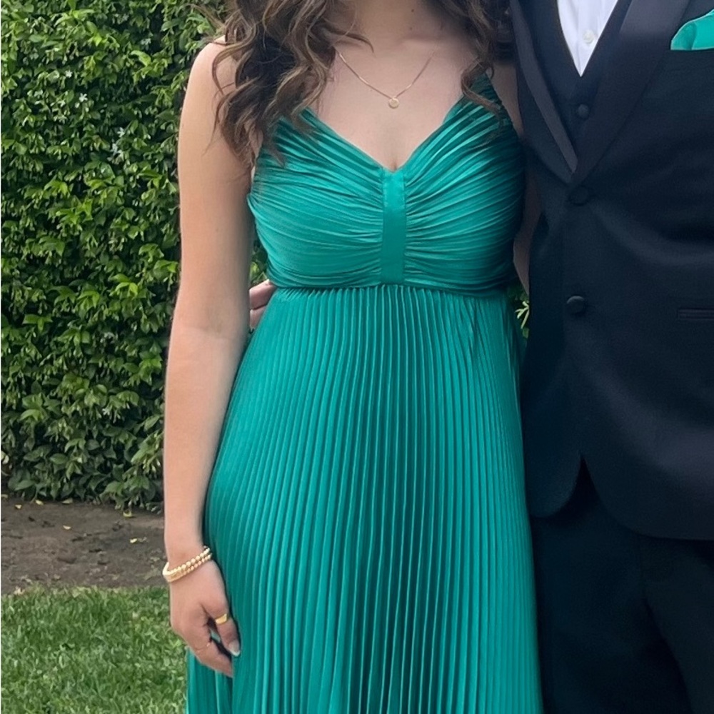 Lulus Pleated Formal Dress